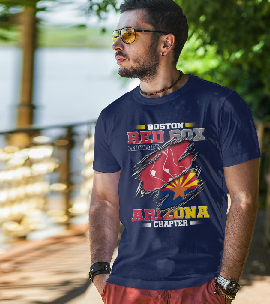 Boston Red Sox Territory Arizona Chapter T-Shirt
