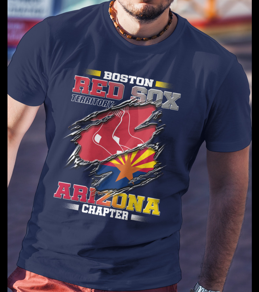 Boston Red Sox Territory Arizona Chapter T-Shirt