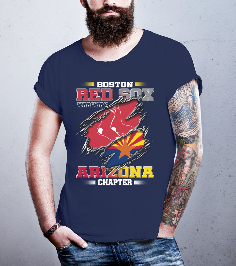 Boston Red Sox Territory Arizona Chapter T-Shirt