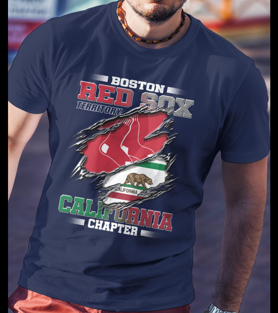 Boston Red Sox Territory California Chapter T-Shirt