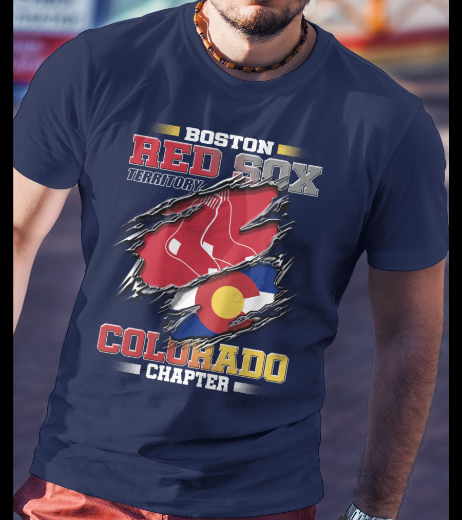 Boston Red Sox Territory Colorado Chapter T-Shirt
