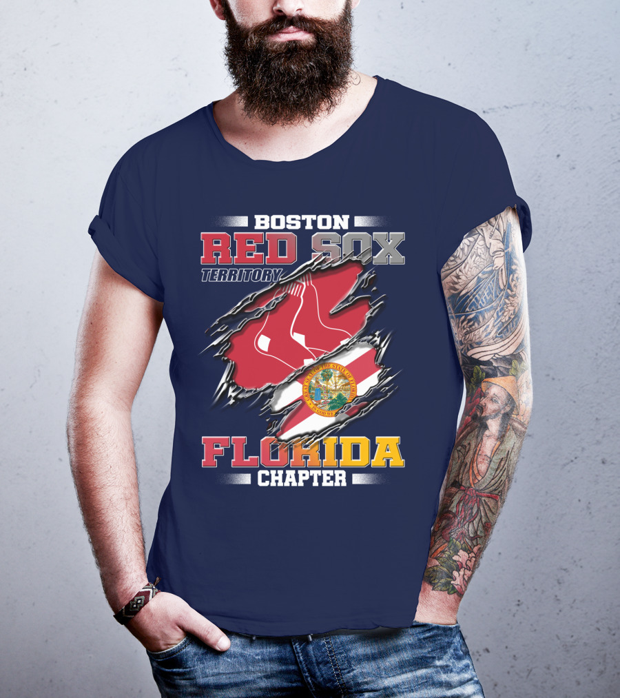 Boston Red Sox Territory Florida Chapter T-Shirt