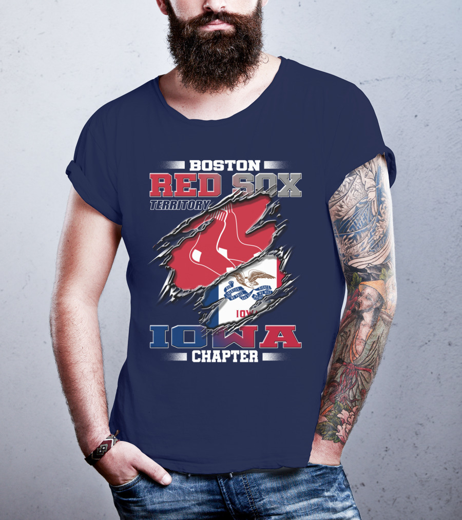 Boston Red Sox Territory Iowa Chapter T-Shirt