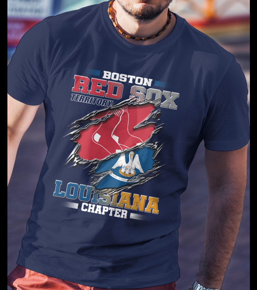 Boston Red Sox Territory Louisiana Chapter T-Shirt
