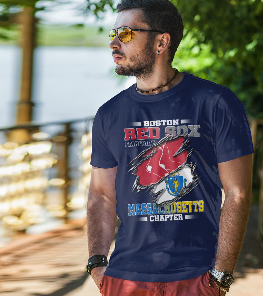 Boston Red Sox Territory Massachusetts Chapter T-Shirt