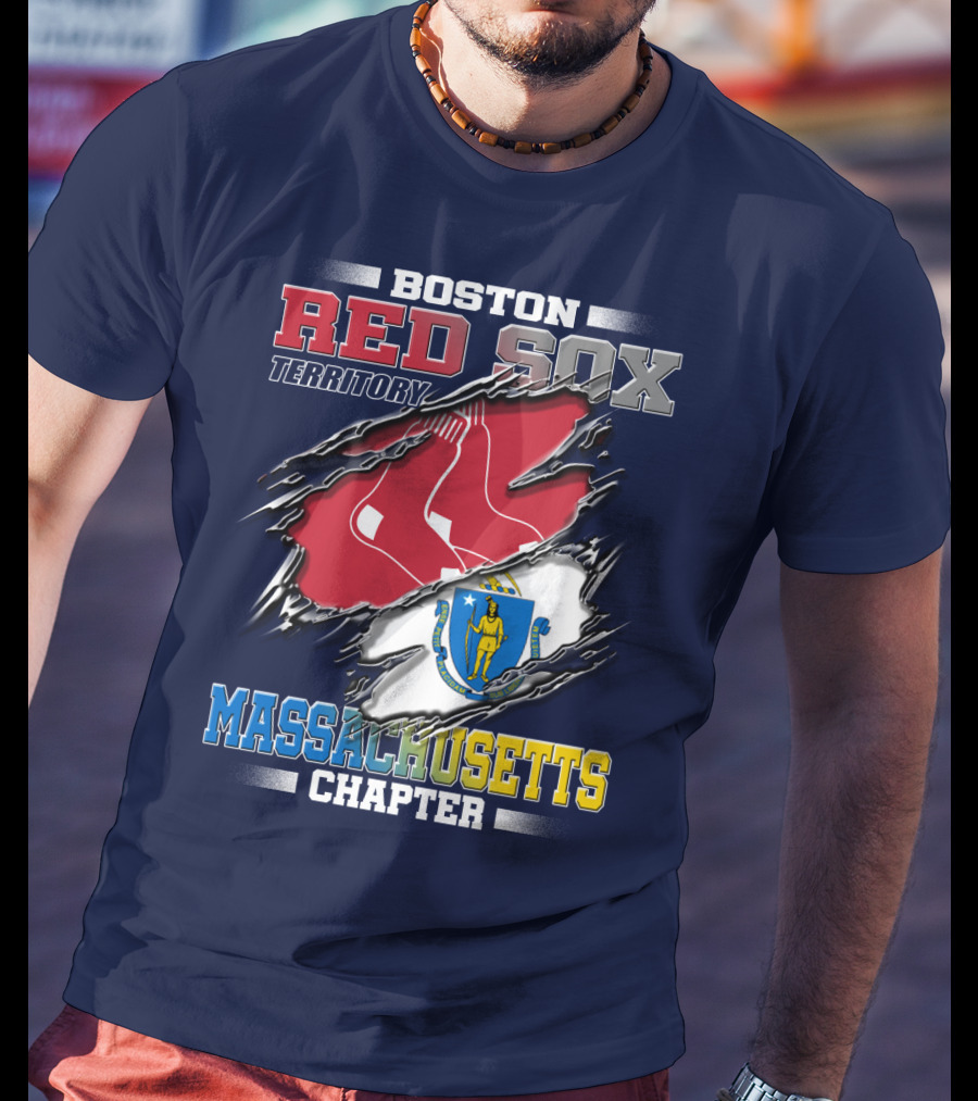 Boston Red Sox Territory Massachusetts Chapter T-Shirt