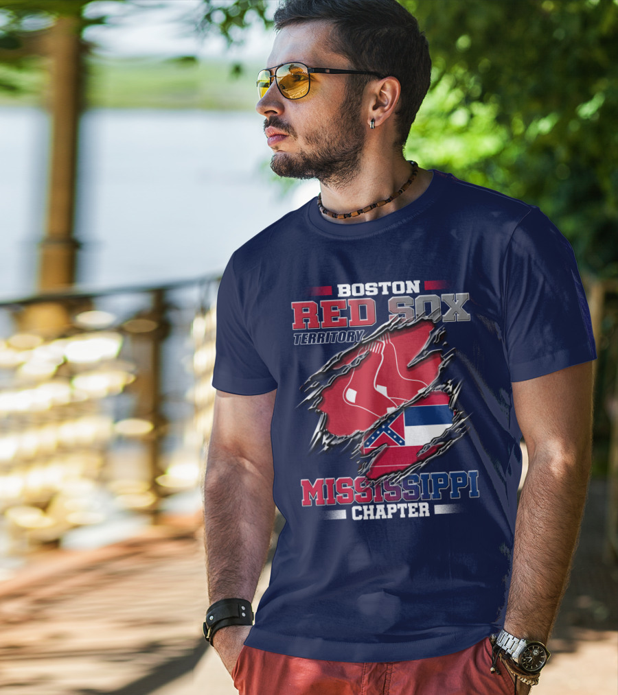 Boston Red Sox Territory Mississippi Chapter T-Shirt