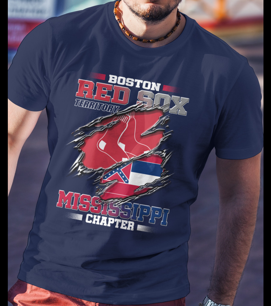 Boston Red Sox Territory Mississippi Chapter T-Shirt