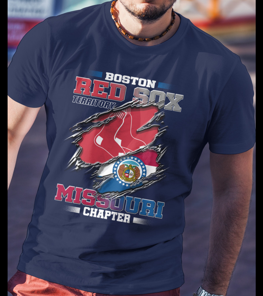 Boston Red Sox Territory Missouri Chapter T-Shirt