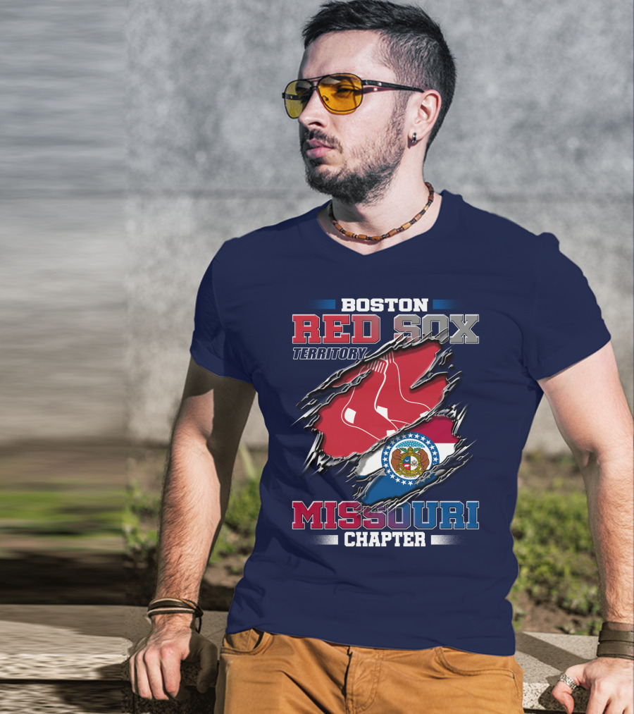 Boston Red Sox Territory Missouri Chapter T-Shirt