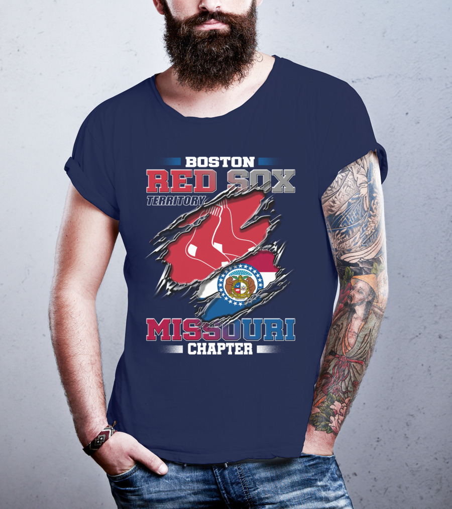 Boston Red Sox Territory Missouri Chapter T-Shirt
