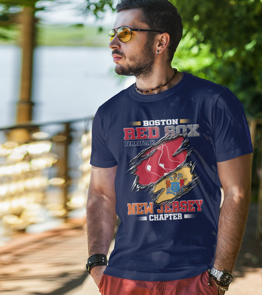 Boston Red Sox Territory New Jersey Chapter T-Shirt