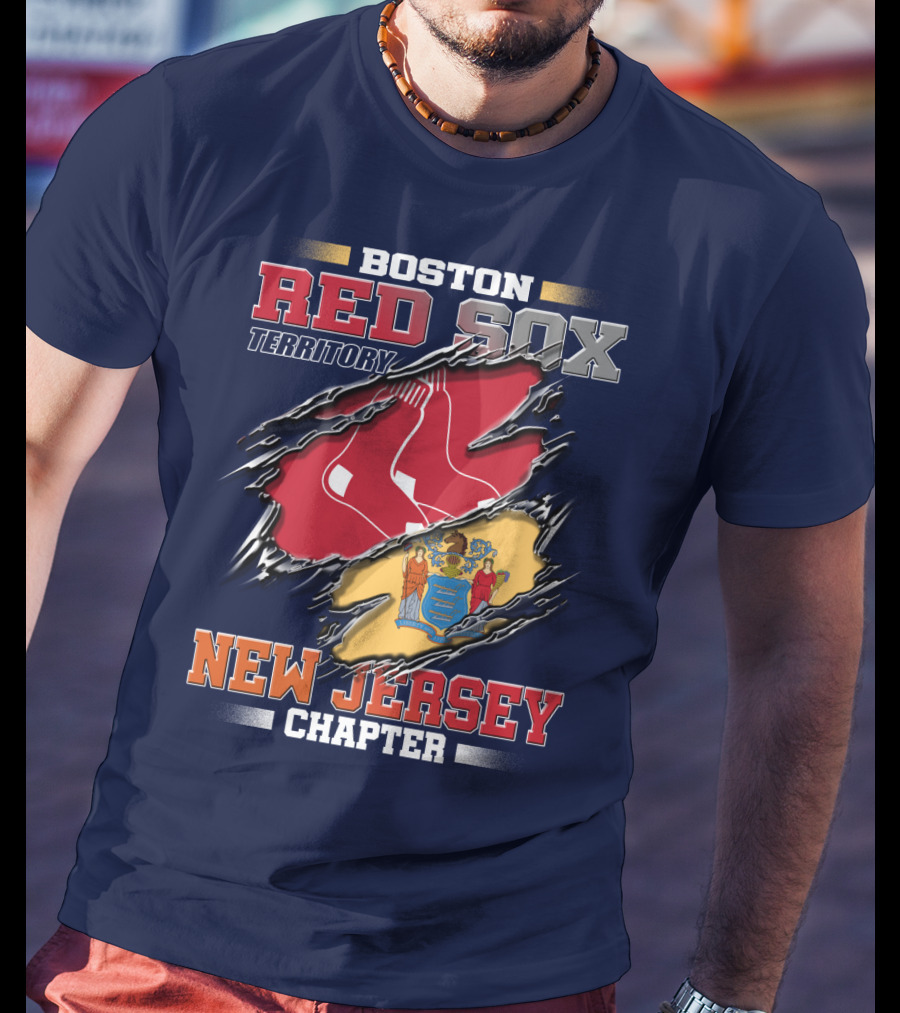 Boston Red Sox Territory New Jersey Chapter T-Shirt