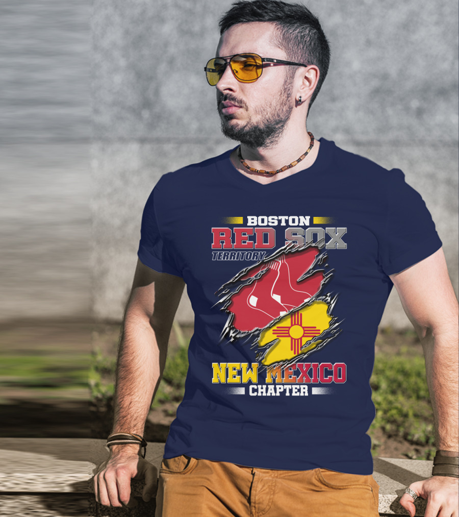 Boston Red Sox Territory New Mexico Chapter T-Shirt