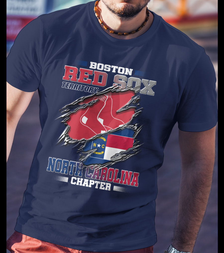 Boston Red Sox Territory North Carolina Chapter T-Shirt
