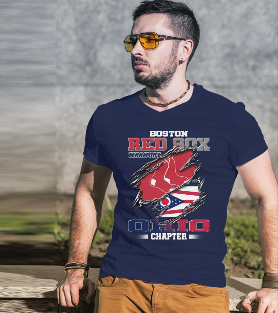 Boston Red Sox Territory Ohio Chapter T-Shirt