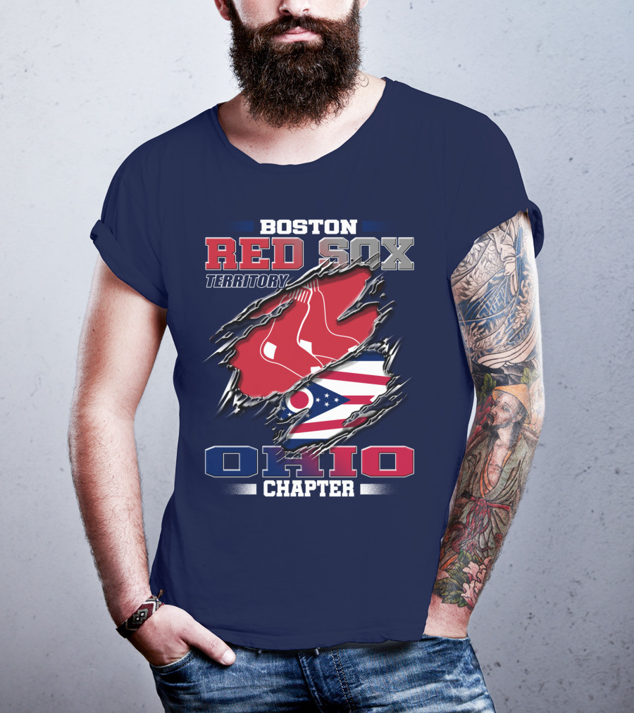 Boston Red Sox Territory Ohio Chapter T-Shirt