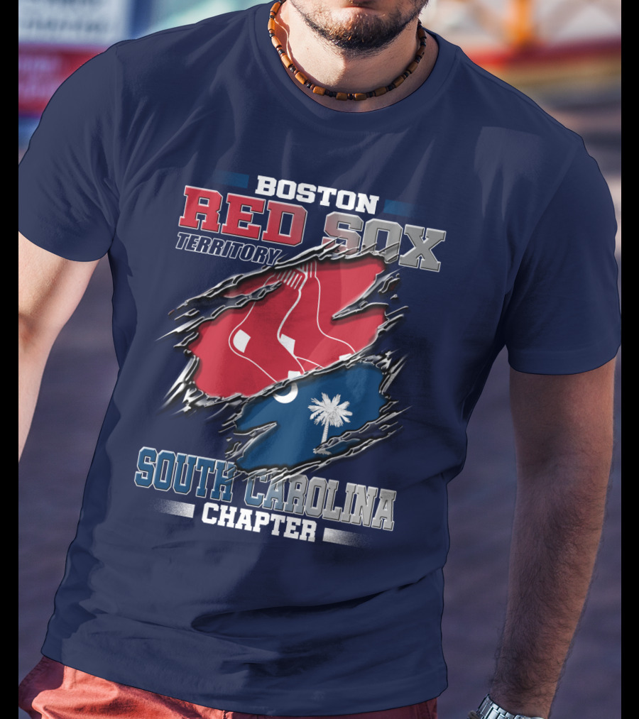 Boston Red Sox Territory South Carolina Chapter T-Shirt