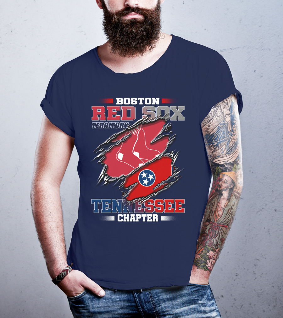 Boston Red Sox Territory Tennessee Chapter T-Shirt