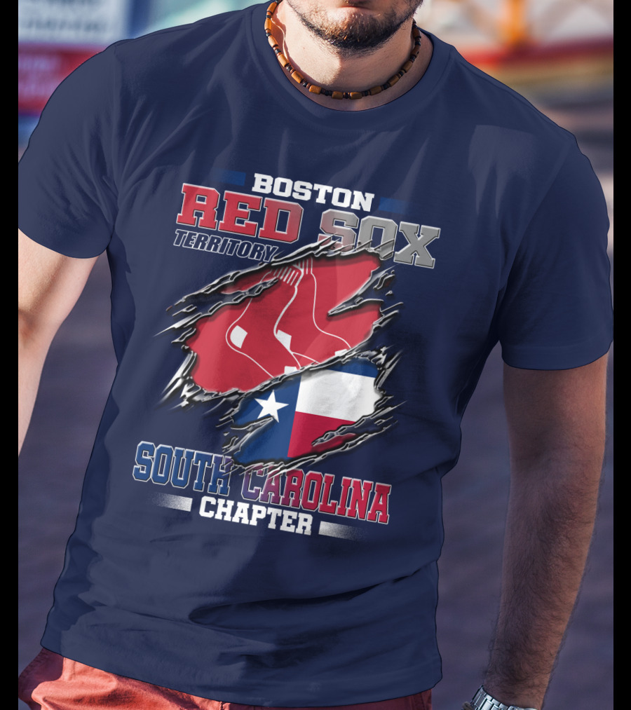 Boston Red Sox Territory South Carolina Chapter T-Shirt