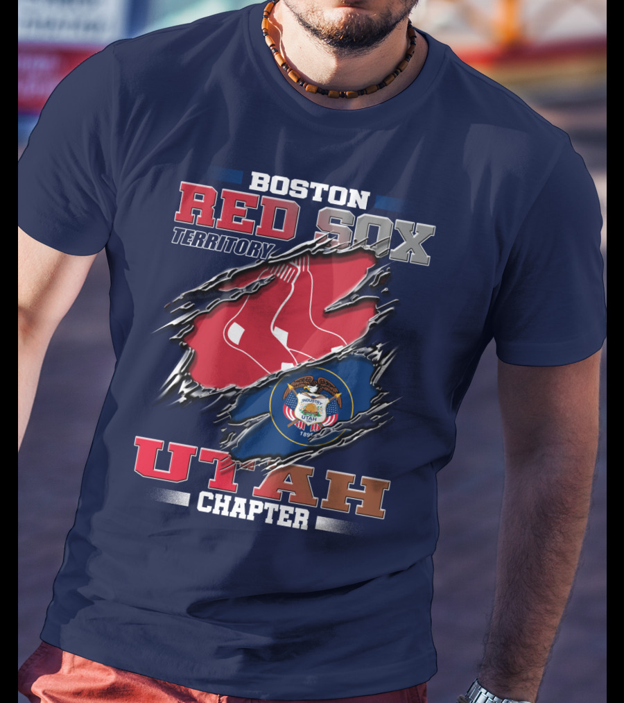 Boston Red Sox Territory Utah Chapter T-Shirt
