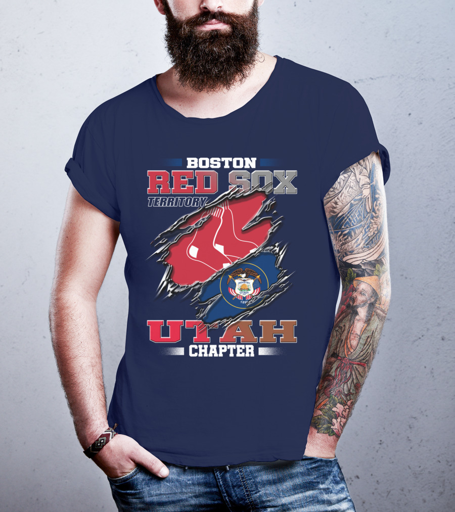 Boston Red Sox Territory Utah Chapter T-Shirt