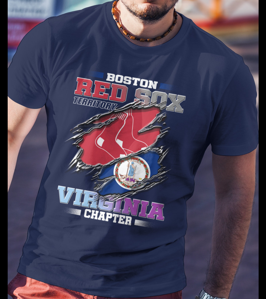 Boston Red Sox Territory Virginia Chapter T-Shirt