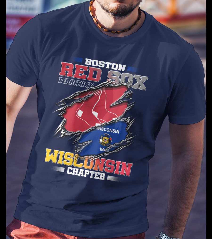 Boston Red Sox Territory Wisconsin Chapter 1848 T-Shirt