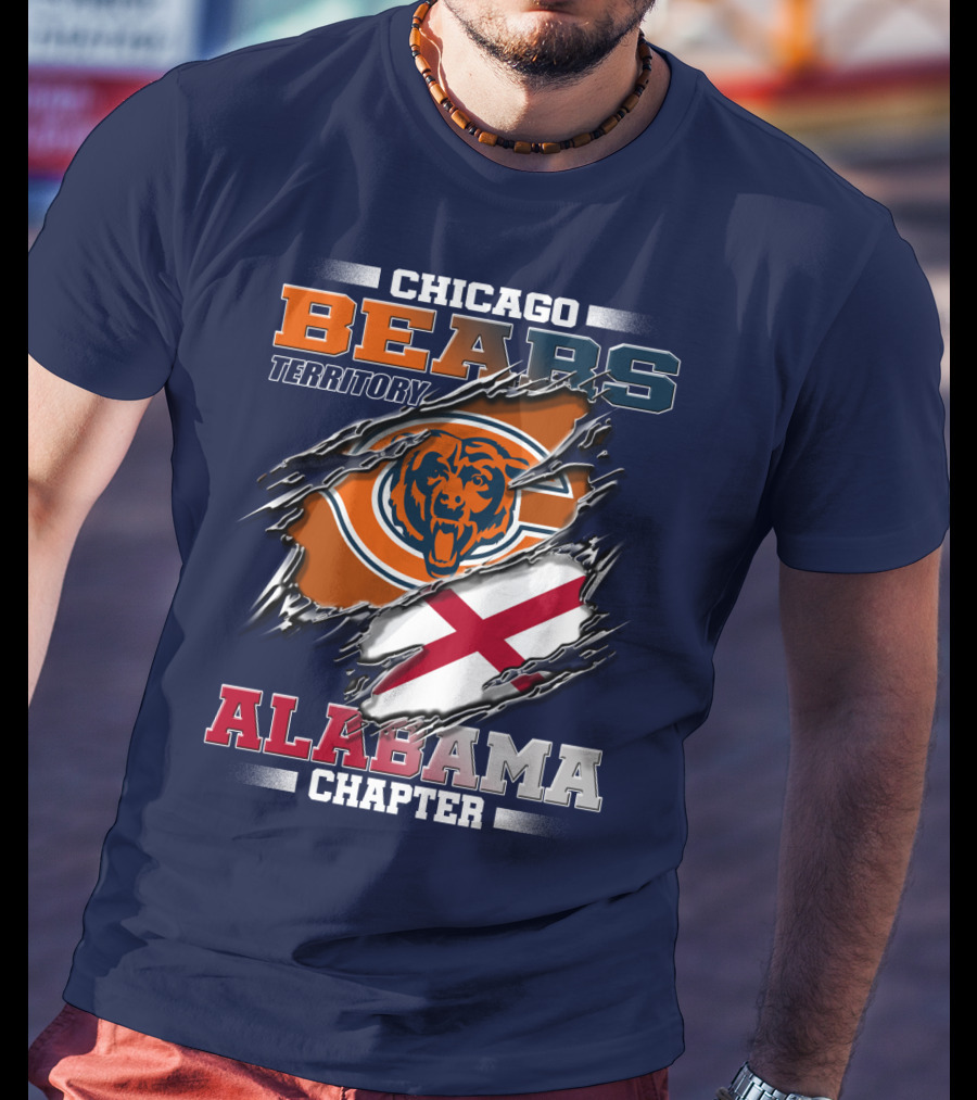 Chicago Bears Territory Alabama Chapter T-Shirt