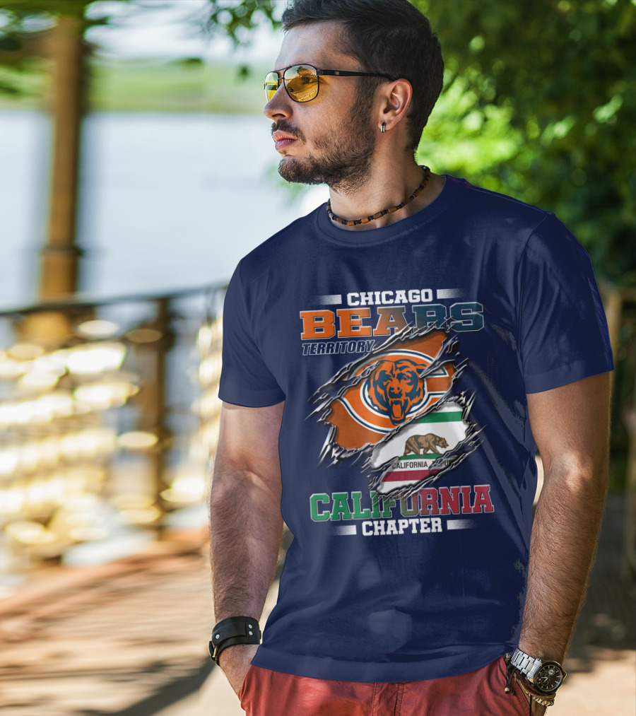 Chicago Bears Territory California Chapter T-Shirt