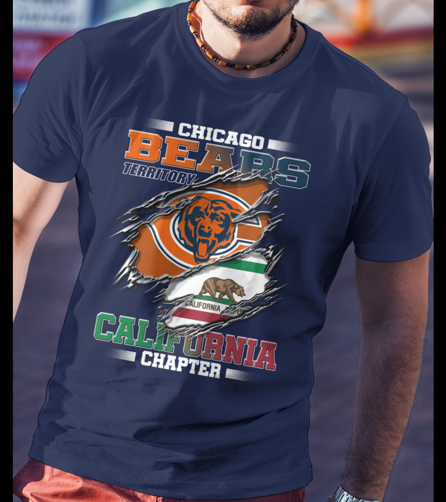 Chicago Bears Territory California Chapter T-Shirt