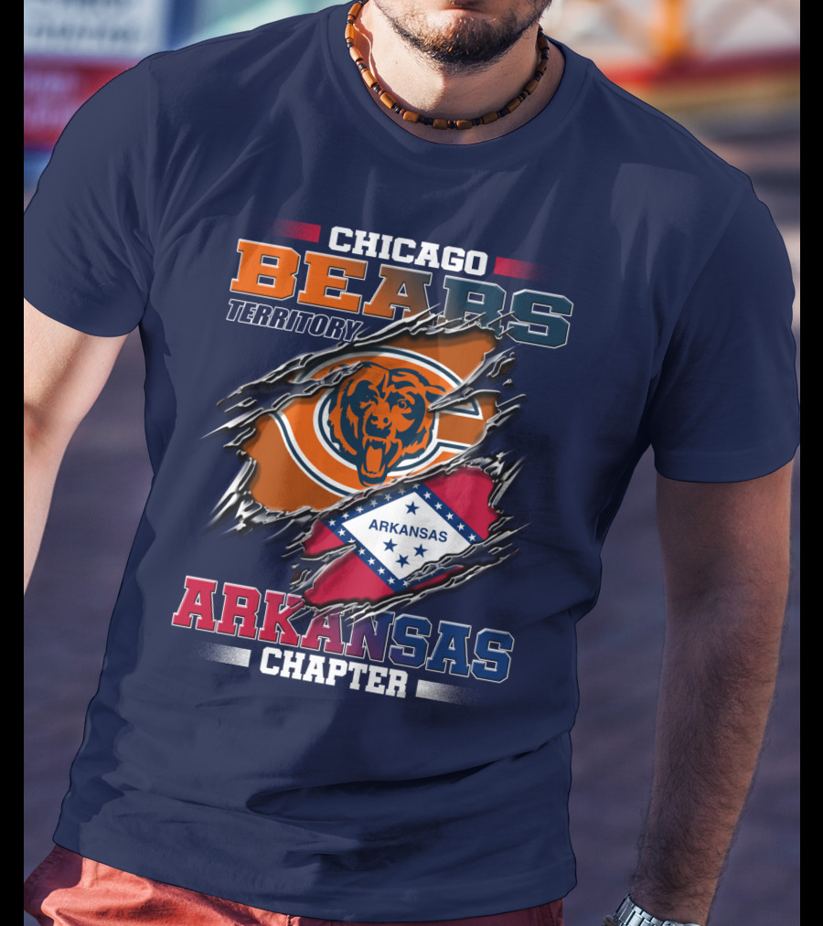 Chicago Bears Territory Arkansas Chapter T-Shirt