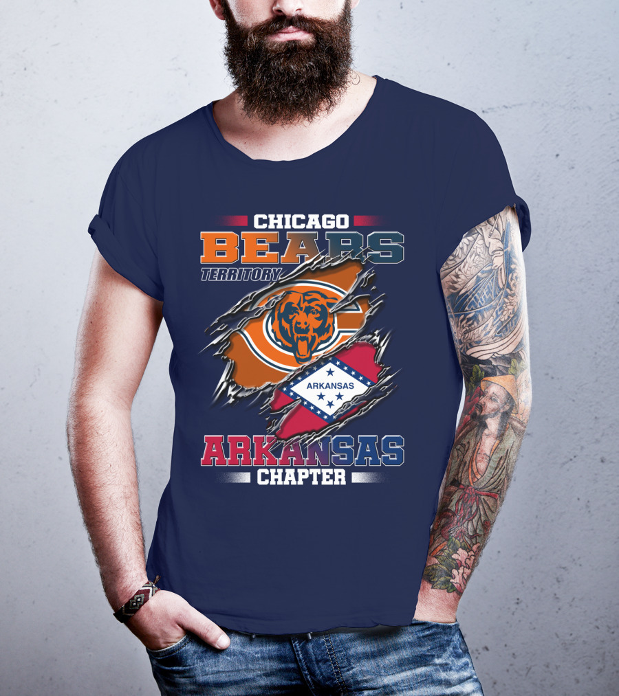 Chicago Bears Territory Arkansas Chapter T-Shirt