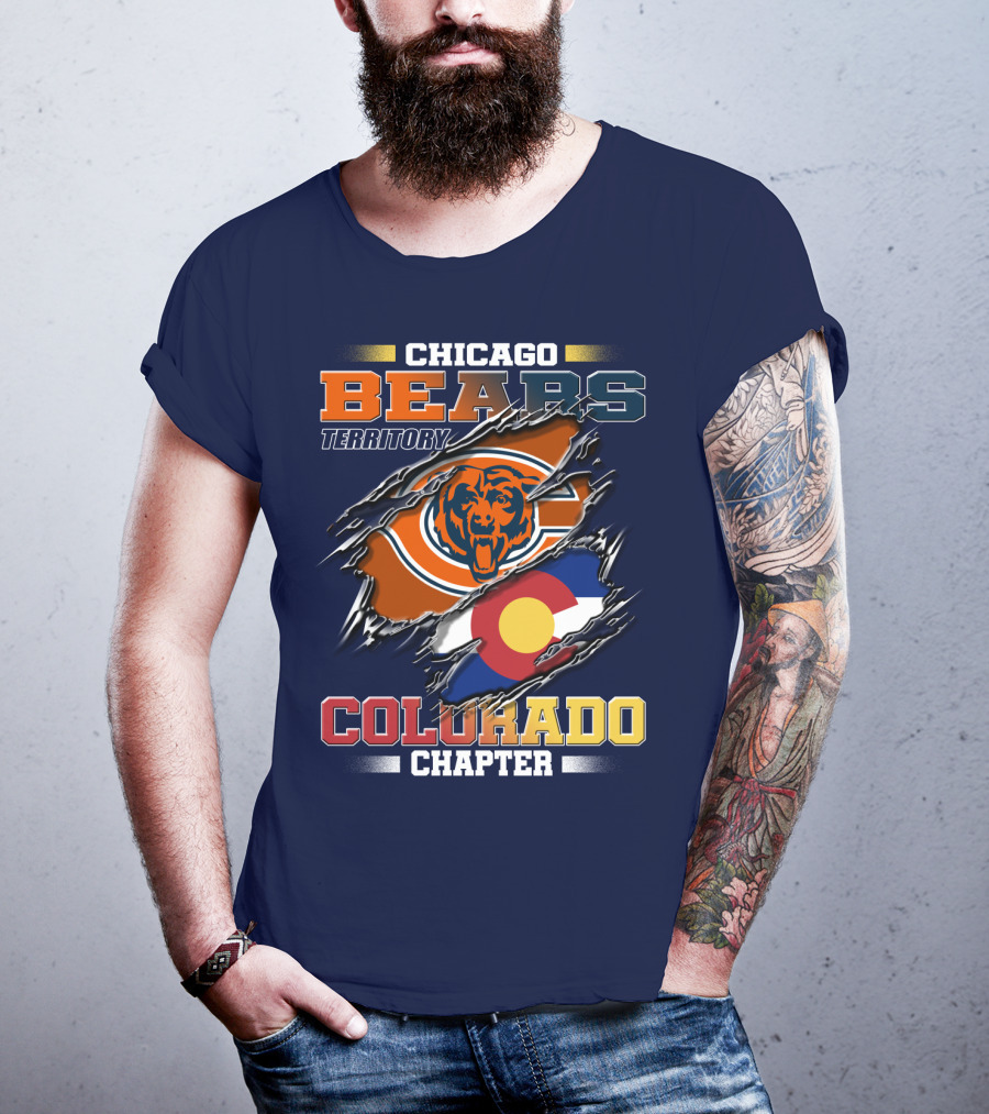 Chicago Bears Territory Colorado Chapter T-Shirt