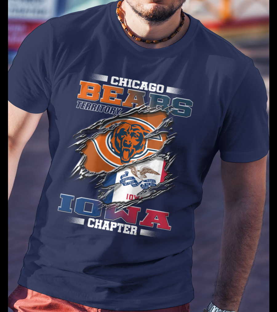 Chicago Bears Territory Iowa Chapter T-Shirt