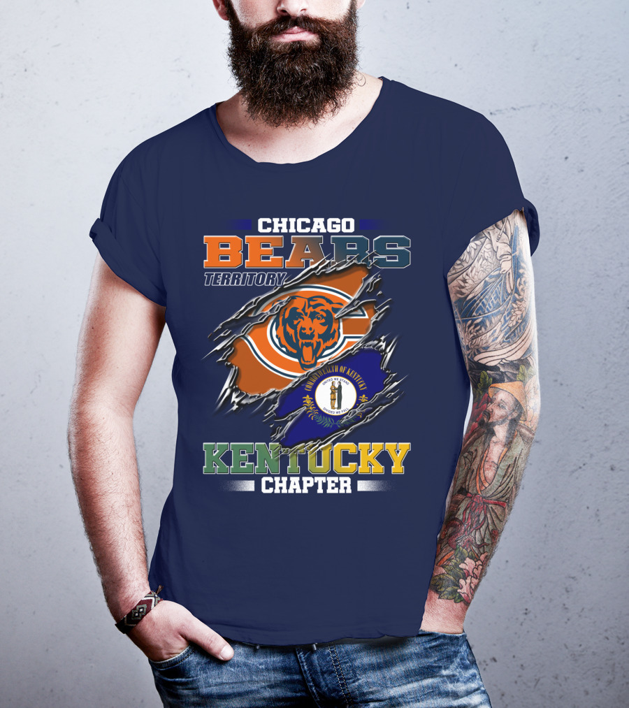 Chicago Bears Territory Kentucky Chapter T-Shirt