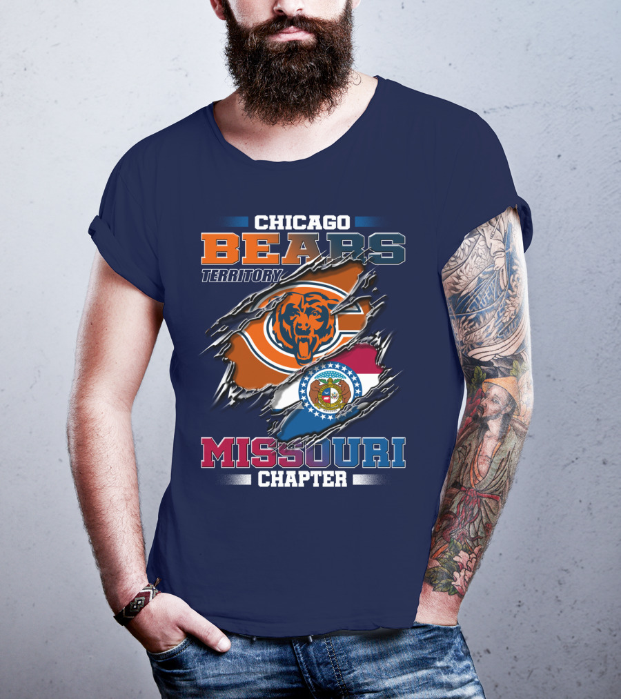 Chicago Bears Territory Missouri Chapter T-Shirt