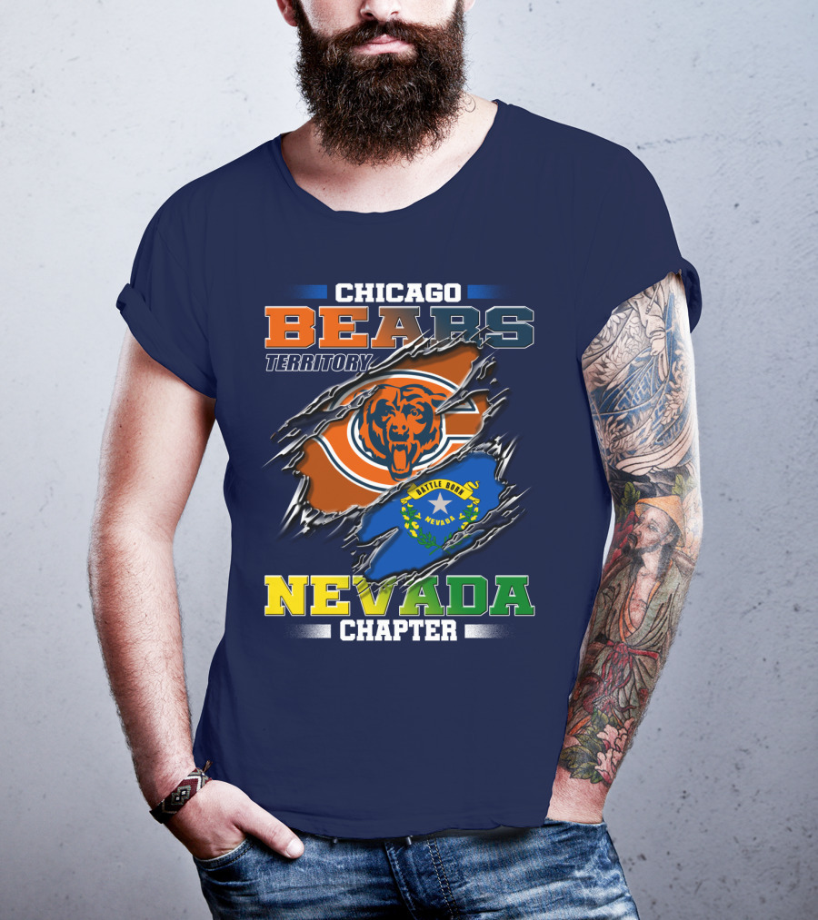 Chicago Bears Territory Nevada Chapter T-Shirt