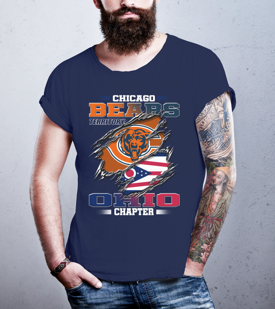 Chicago Bears Territory Ohio Chapter T-Shirt