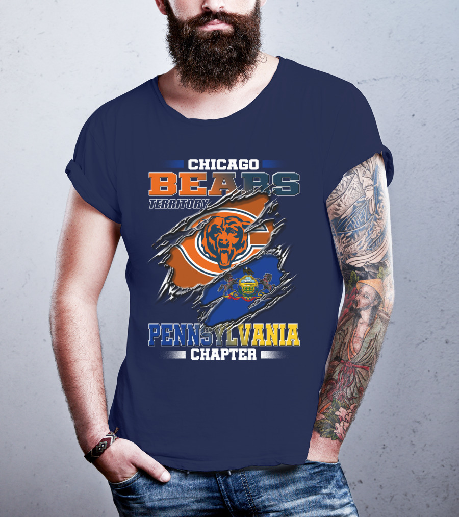 Chicago Bears Territory Pennsylvania Chapter T-Shirt