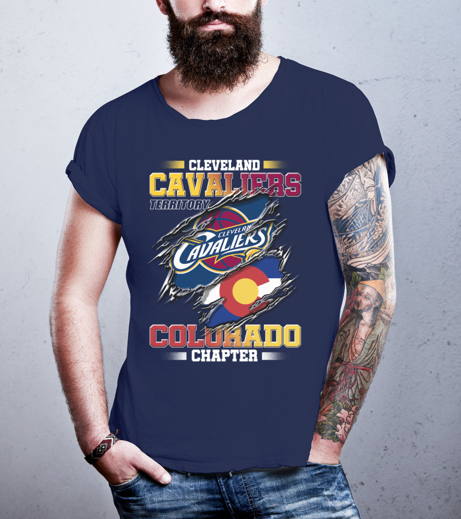 Cleveland Cavaliers Territory Colorado Chapter T-Shirt