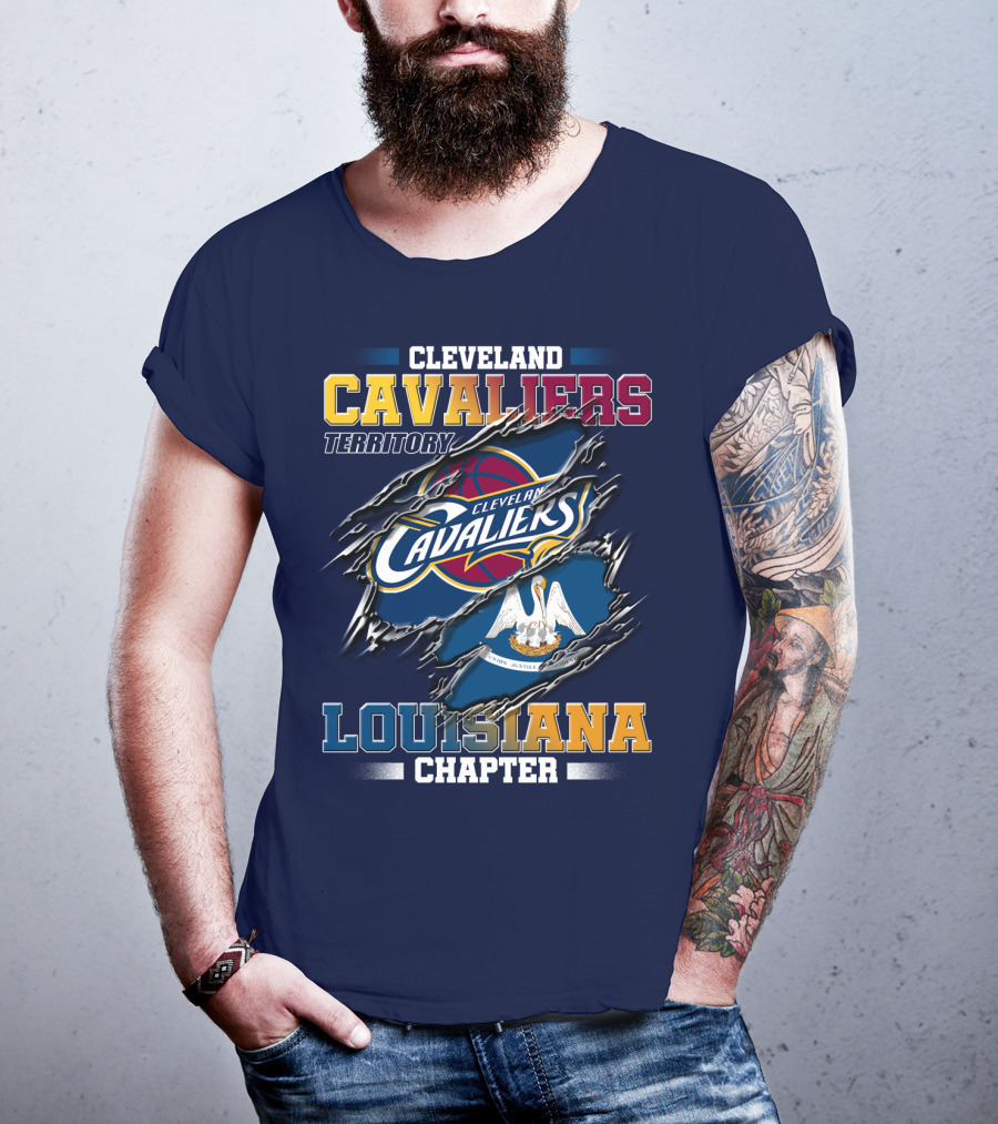 Cleveland Cavaliers Territory Louisiana Chapter T-Shirt