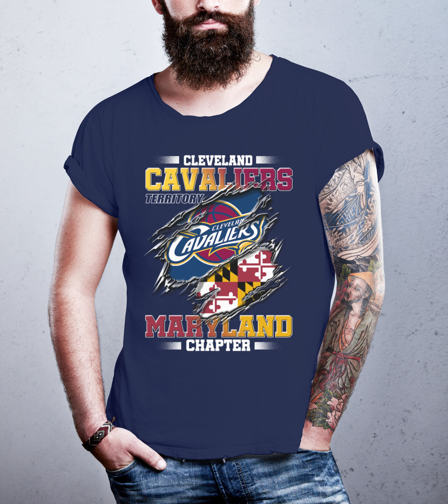 Cleveland Cavaliers Territory Maryland Chapter T-Shirt