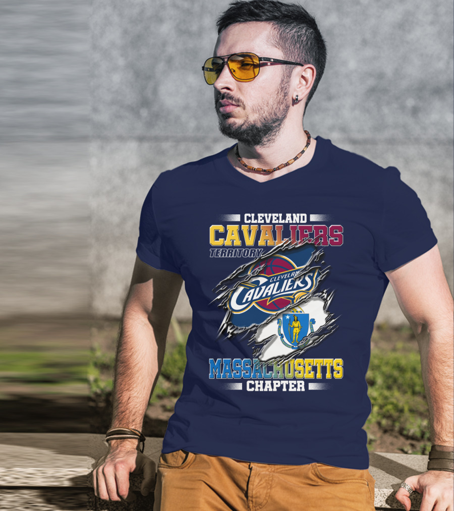 Cleveland Cavaliers Territory Massachusetts Chapter T-Shirt
