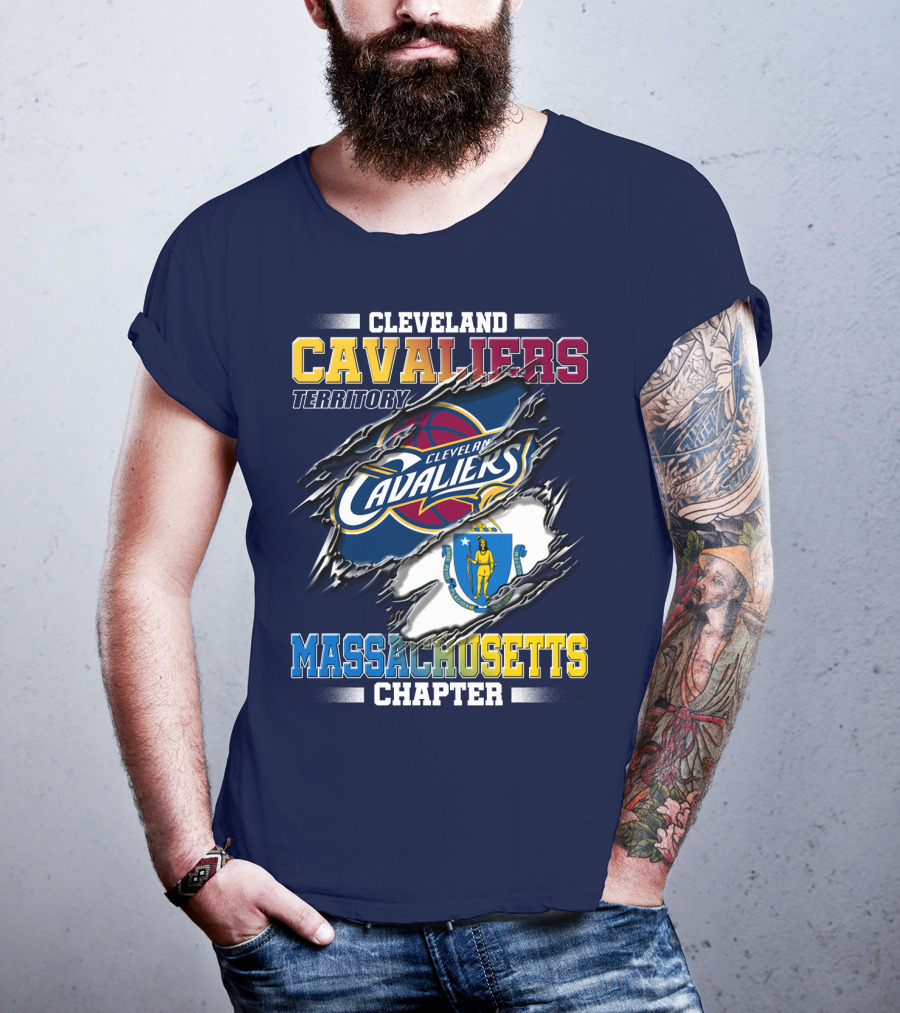 Cleveland Cavaliers Territory Massachusetts Chapter T-Shirt