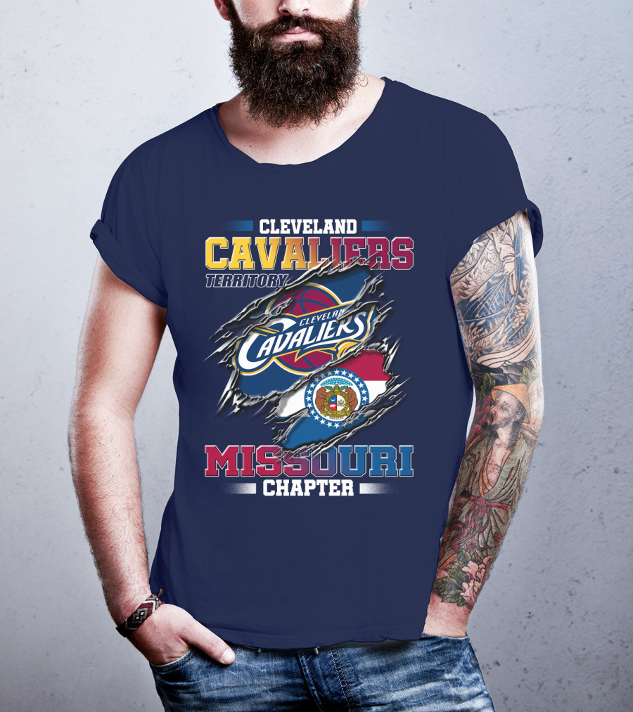 Cleveland Cavaliers Territory Missouri Chapter T-Shirt
