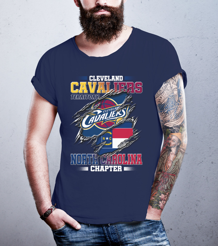 Cleveland Cavaliers Territory North Carolina Chapter T-Shirt