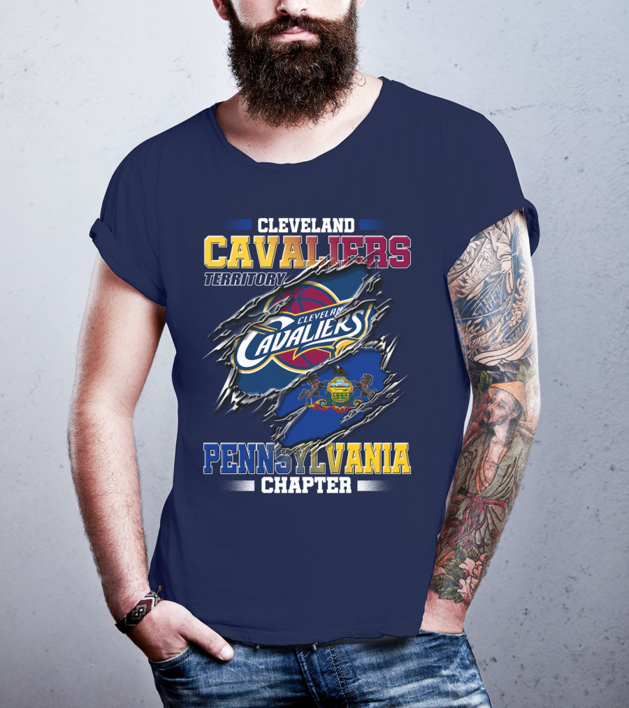Cleveland Cavaliers Territory Pennsylvania Chapter T-Shirt