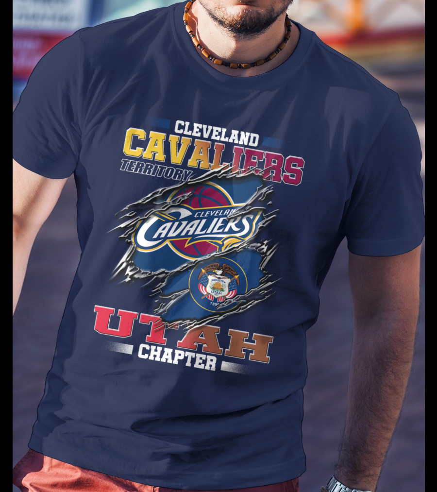 Cleveland Cavaliers Territory Utah Chapter NBA Fans 1896 T-Shirt
