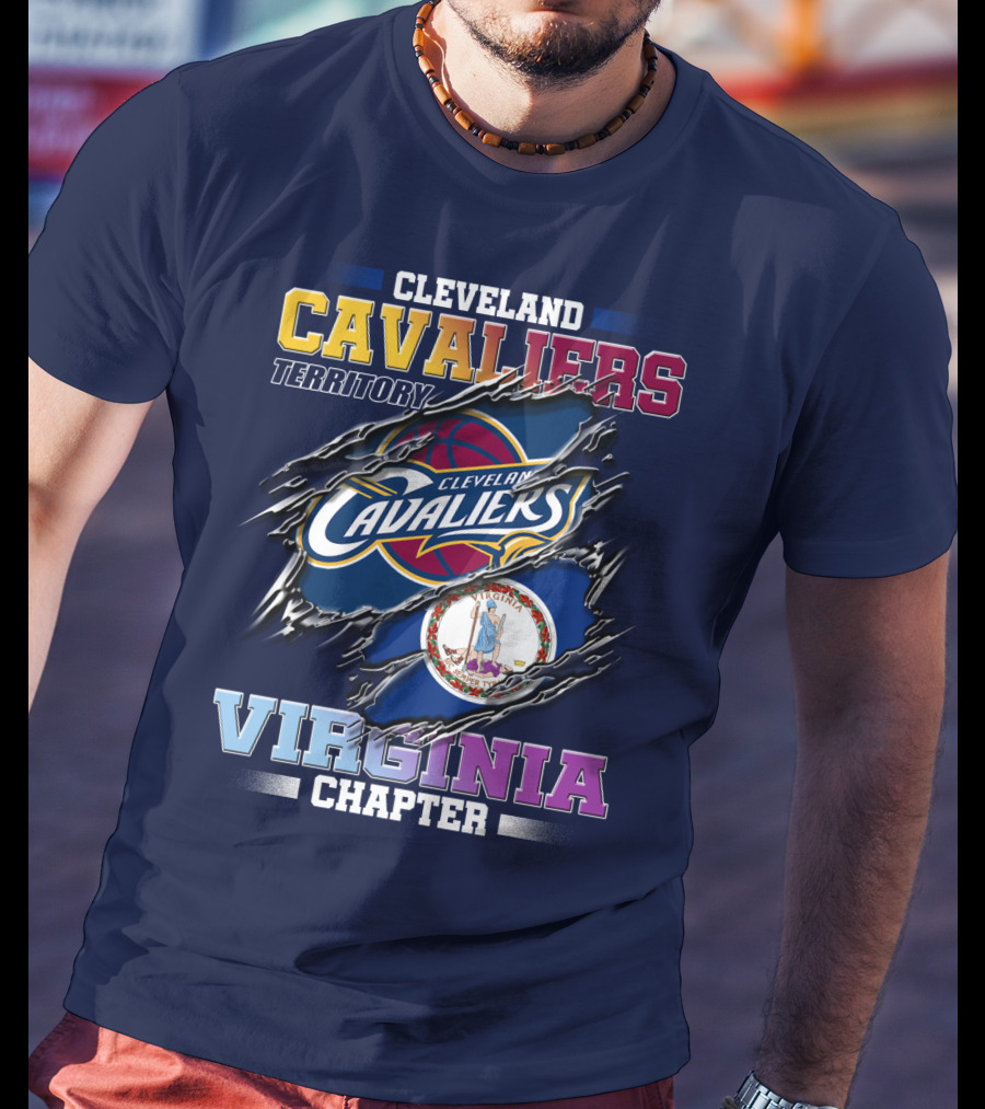 Cleveland Cavaliers Territory Virginia Chapter T-Shirt